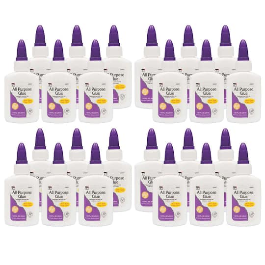 Charles Leonard 1.25oz. All Purpose Glue, 24ct.